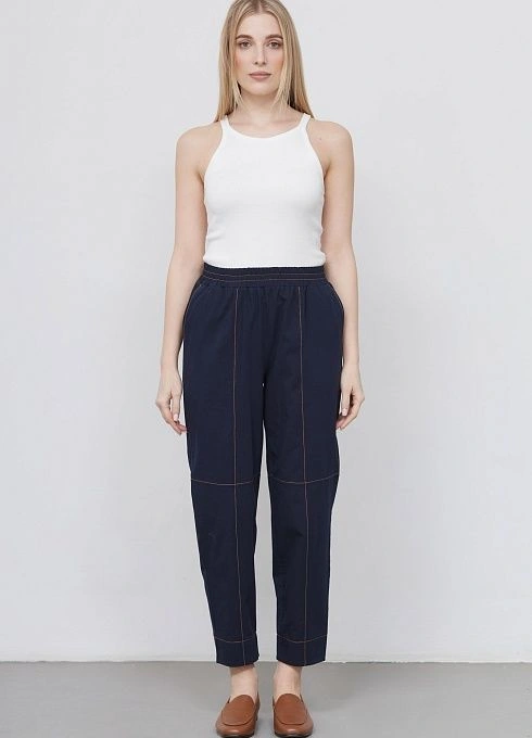 Брюки жен. 320260.09312.9600N Тёмно-синий  (2)