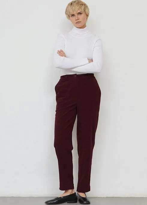 Брюки жен. 320262.09312.4800N Винный (2)