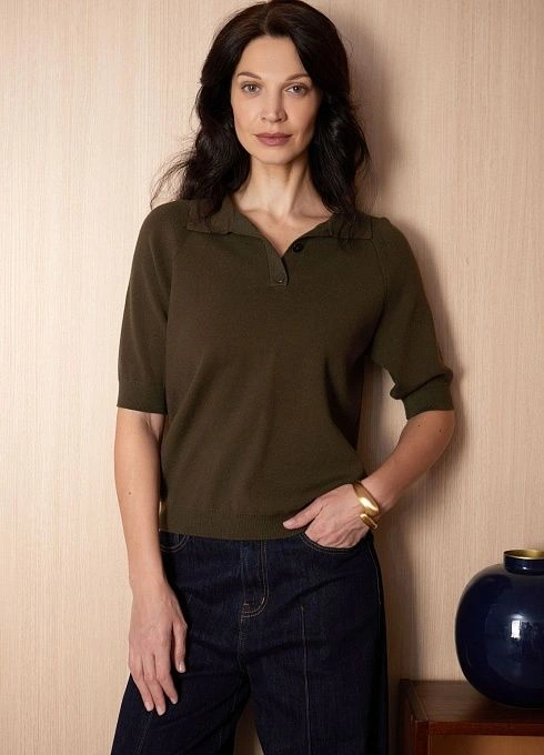  GRIOL. Джемпер жен. 310313.33303.3700N Хаки GRIOL