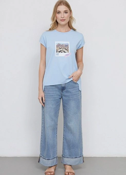 Джемпер жен. 310954.03313.1600E Голубой  (2)