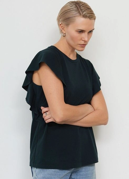 Джемпер жен. 310900УК.6_313.3500N Тёмно-зелёный (3)