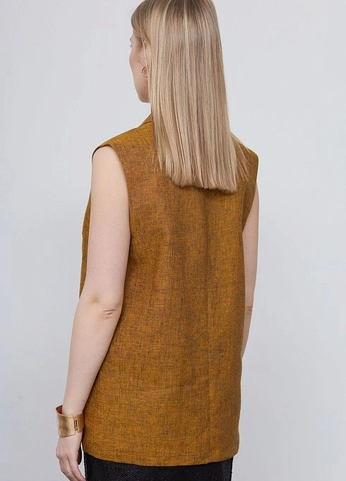 Жилет жен. 382862.37312.2694M Жёлто-синий  (5)