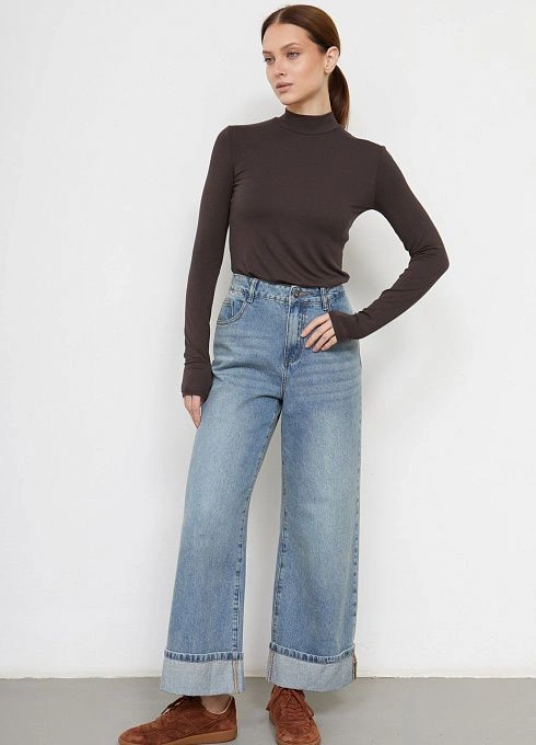 Джемпер жен. 311080.6_313.1000N Коричневый (1)