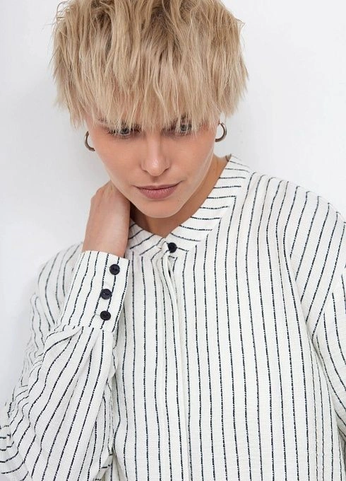 Блузка жен. 310860Т.03312.0799S Бело-синий  (1)