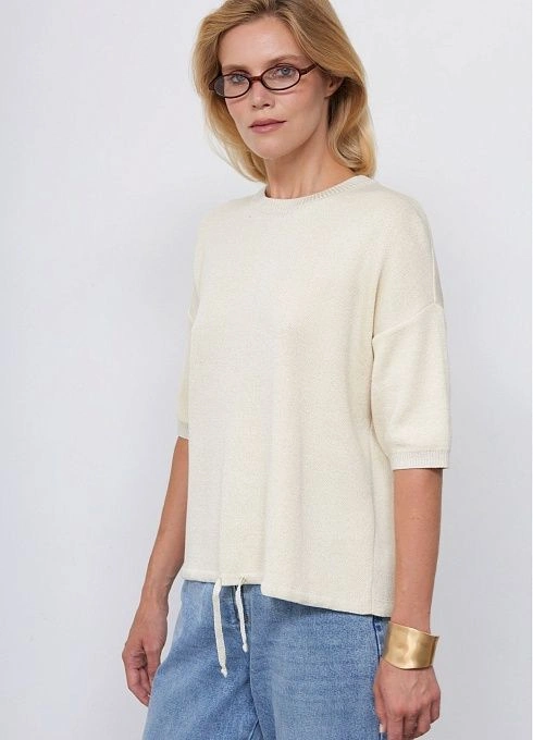 Джемпер жен. 310470.33303.0678L Молочно-серебристый2  (4)