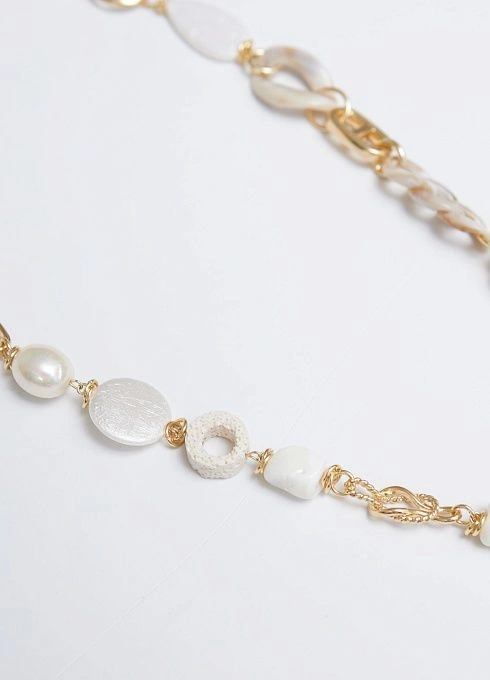 Колье Рибо Роха5 Белый (4)