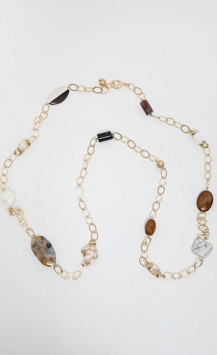 GRIOL. Колье-трансформер Лель1 Коричневый GRIOL GRIOL. Колье-трансформер Лель1 Коричневый