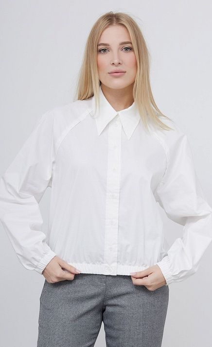 Блузка укороченная на резинке GRIOL