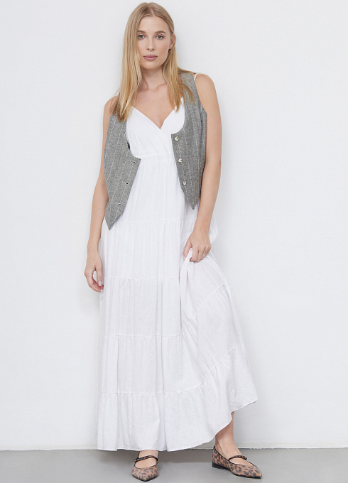  GRIOL. Жилет жен. 388321.11312.8002S Серый GRIOL