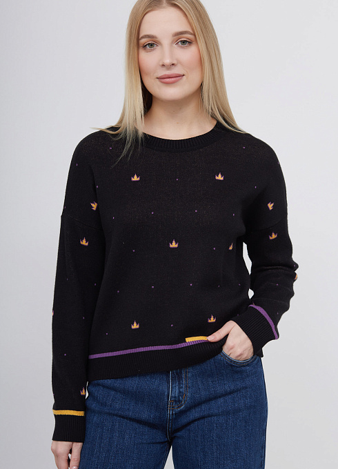  GRIOL. Джемпер жен. 310471.33303.8201Y Чёрный GRIOL