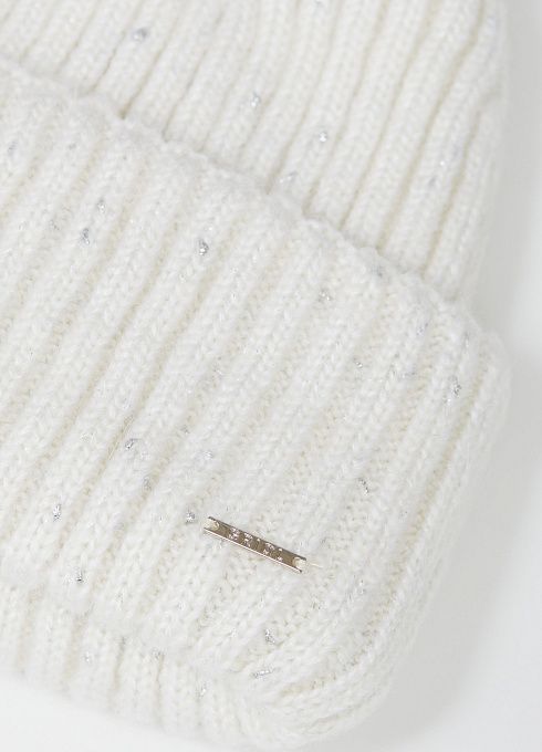 Шапка женская ZWH83593 061 молочный  (1)