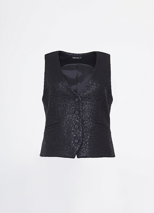  GRIOL. Жилет жен. 388239А.11312.8200N Чёрный GRIOL