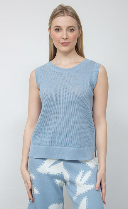 GRIOL. Джемпер жен. 310223.33303.1600N Голубой GRIOL GRIOL. Джемпер жен. 310223.33303.1600N Голубой
