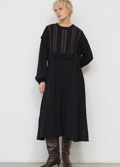  GRIOL. Платье жен. 360272.03313.8229DE Черный GRIOL