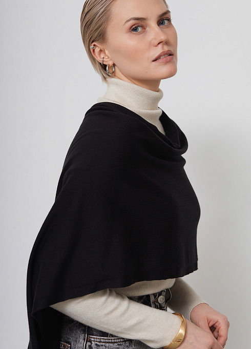  GRIOL. Шарф жен. 550007.33303.8200N Черный GRIOL