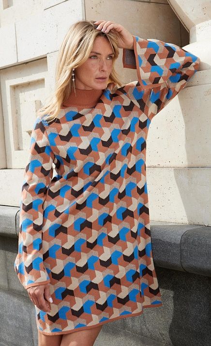  GRIOL. Платье жен. 360255.33303.4401Q Мультиколор 