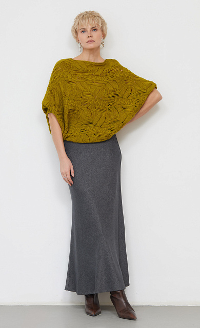  GRIOL. Юбка жен. 350070.03312.7400M Серый меланж 