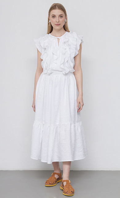  GRIOL. Платье жен. 363423А.11312.0200N Белый 