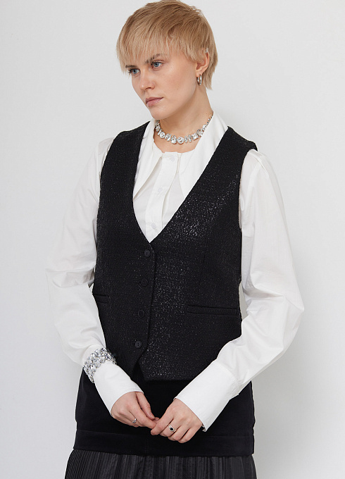  GRIOL. Жилет жен. 388239А.11312.8200N Чёрный GRIOL