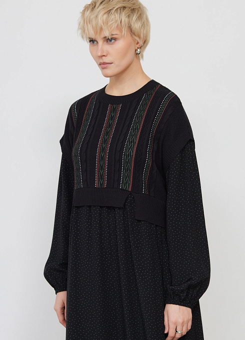  GRIOL. Платье жен. 360272.03313.8229DE Черный GRIOL