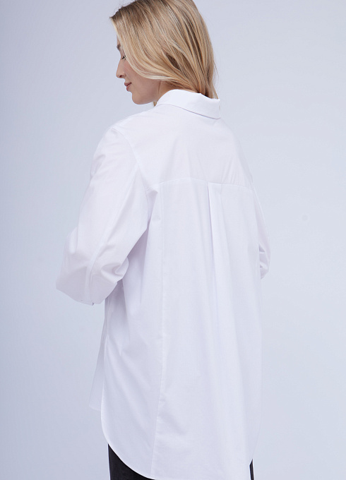 Рубашка oversize с разрезами GRIOL