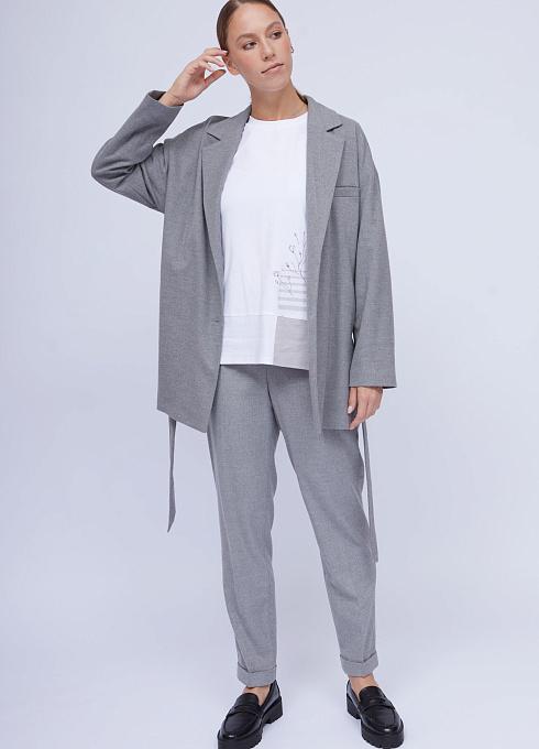  GRIOL. Жакет женский 378009.11312.7300N Серый GRIOL