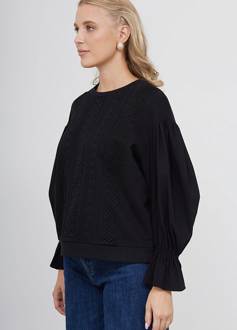  GRIOL. Джемпер жен. 311104.03313.8200K Черный GRIOL
