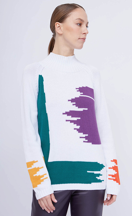 GRIOL. Джемпер жен. 310286.01303.0201G Белый GRIOL GRIOL. Джемпер жен. 310286.01303.0201G Белый