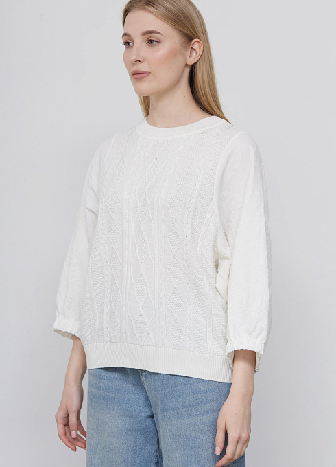 Джемпер жен. 310483.33312.0700N Молочный  (3)