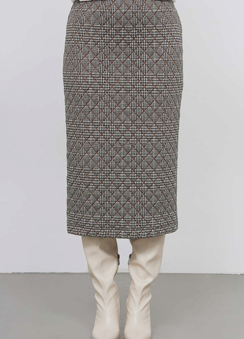  GRIOL. Юбка жен. 350060.03313.1101P Серый GRIOL