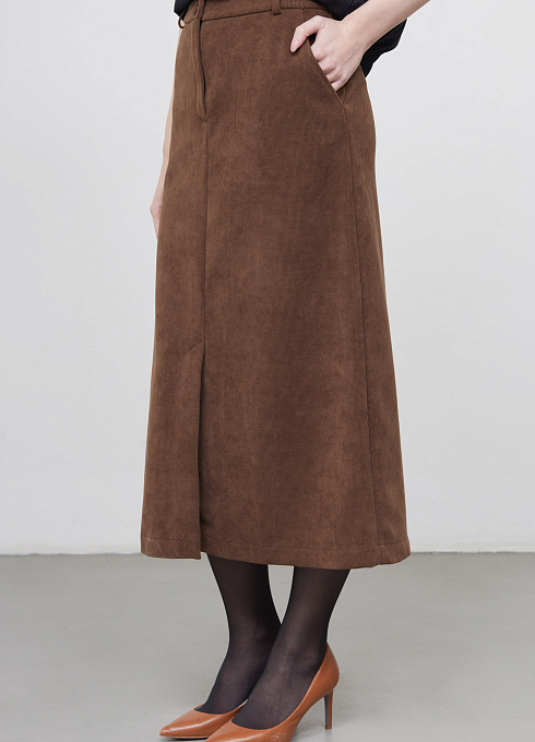  GRIOL. Юбка жен. 350061КН.6_313.1100N Коричневый GRIOL