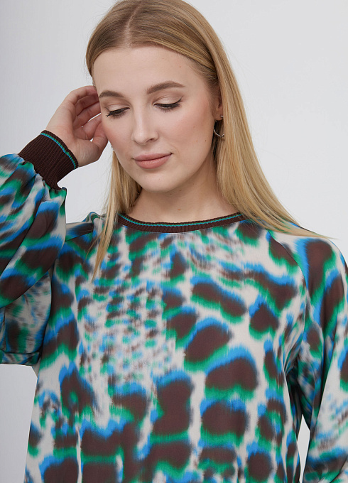  GRIOL. Блуза жен. 310903Т.03312.3301О Зеленый GRIOL