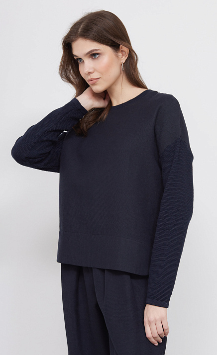 GRIOL. Джемпер жен. 310275Т.03313.9400N Синий GRIOL GRIOL. Джемпер жен. 310275Т.03313.9400N Синий
