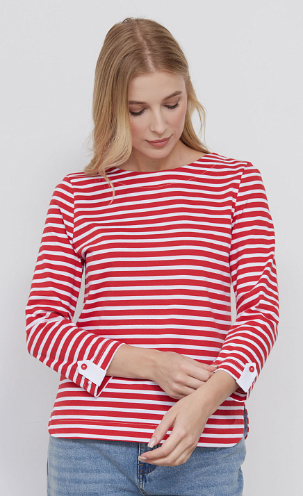  GRIOL. Джемпер жен. 311034УКР.6_313.0245S Бело-красный 