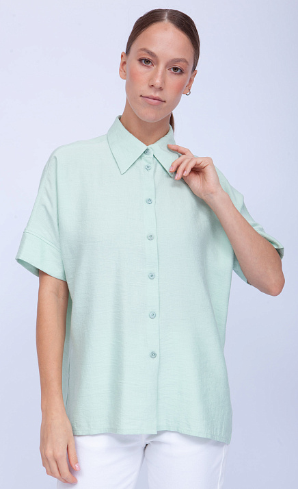 Блузка из фактурной вискозы GRIOL Блузка из фактурной вискозы GRIOL