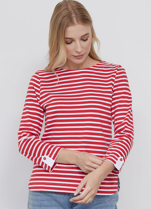  GRIOL. Джемпер жен. 311034УКР.6_313.0245S Бело-красный GRIOL