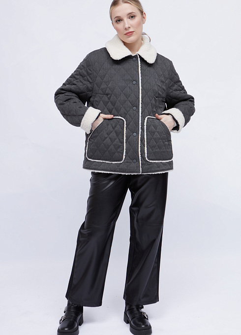  GRIOL. Куртка жен. 514263.11208.8100N Т.серый GRIOL