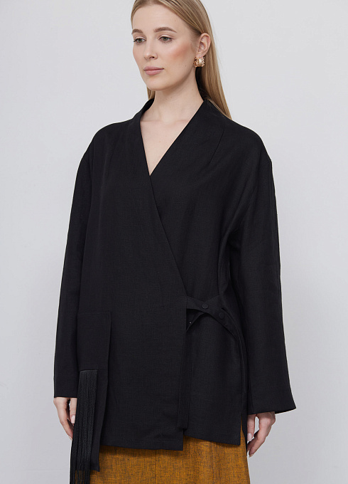  GRIOL. Жакет жен. 377758.37312.8200N Чёрный GRIOL