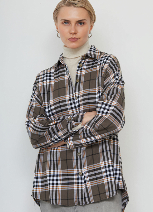 Рубашка фланелевая в клетку GRIOL