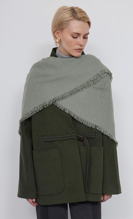  GRIOL. Платок жен. 610090.11110.3174Z Серо-оливковый 