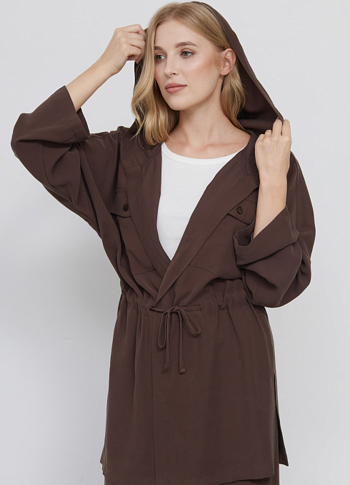  GRIOL. Жакет жен. 370085.6_312.1100N Коричневый GRIOL