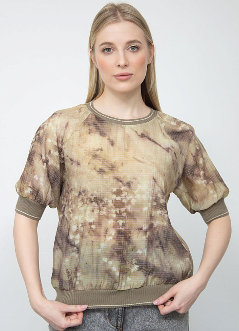 Блуза жен. 310903РВ.03312.0901O Мультиколор