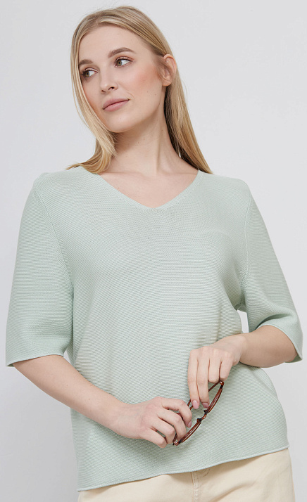 GRIOL. Джемпер жен. 310256.33303.5500N Мятный GRIOL GRIOL. Джемпер жен. 310256.33303.5500N Мятный