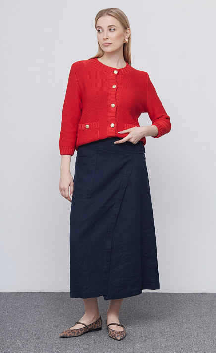  GRIOL. Юбка жен. 358252.37312.9900N Т. синий 