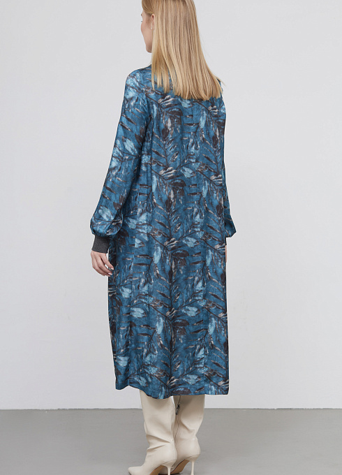  GRIOL. Платье жен. 360302ГМот.03312.8677F серо-голубой GRIOL