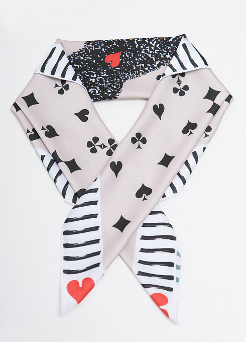  GRIOL. Платок жен. 630001.44110.0301YA Бежевый GRIOL