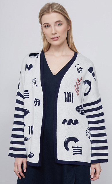  GRIOL. Жакет жен. 370231.33303.0201A Белый 