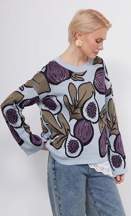  GRIOL. Джемпер жен. 310570.33303.1601V Голубой 