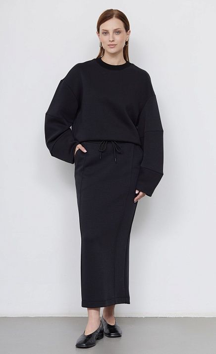  GRIOL. Юбка жен. 350067КН.03313.8200N Черный 