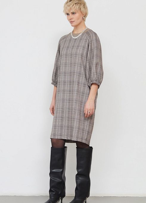 Платье жен. 360330Н.6_312.0301P Коричневый (4)